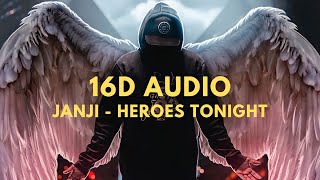 Download lagu 16D Audio...Janji - Heroes Tonight (feat. Johnning)✨ mp3