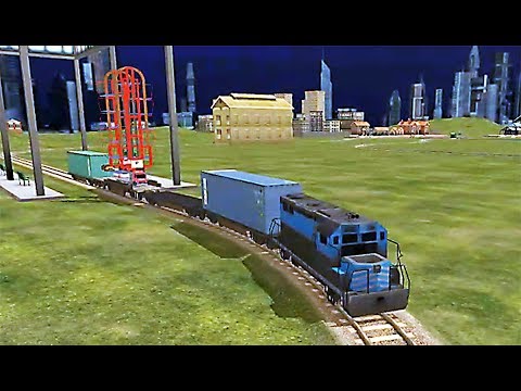 Robo Car Transform: Train Transport Smart Crane 3D - Level 9