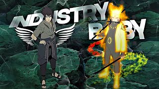 Naruto & Sasuke - Industry Baby AMV/Edit  4K