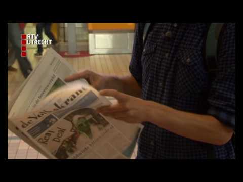 Gratis nep-Volkskrant op Utrecht CS