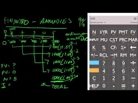 finintro - microLecture 3.10 - Annuities Future Value