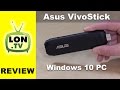 Компьютер ASUS VivoStick TS10-B041D 90MA0021-M00410 - видео