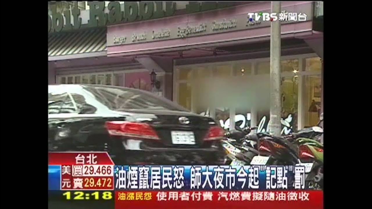 油煙竄居民怒　師大夜市今起「記點」罰