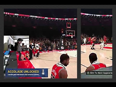 NBA 2K20 MY CAREER BULLS VS PORTLAND PART 1 EP. 22 ( GLITCHING AND AUDIO PROBLEMS )