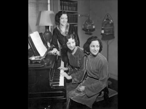 Boswell Sisters - Top Hat, White Tie, and Tails