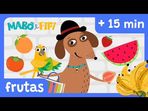 QUEBRA -CABEÇA VITAMINA TUTTI FRUTTI + clipes | conhecendo as frutas | desenho infantil@maboefifi