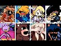 DARK FOREST but Every Turn a Different Character Sings 🎶⚡ (FNF Mario Madness v2 )