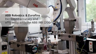IRB 1200: The six-axis laboratory assistant at Eurofins, Germany