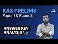 KAS Prelims 2025 Answer Key Analysis Paper 1 KAS Mentor