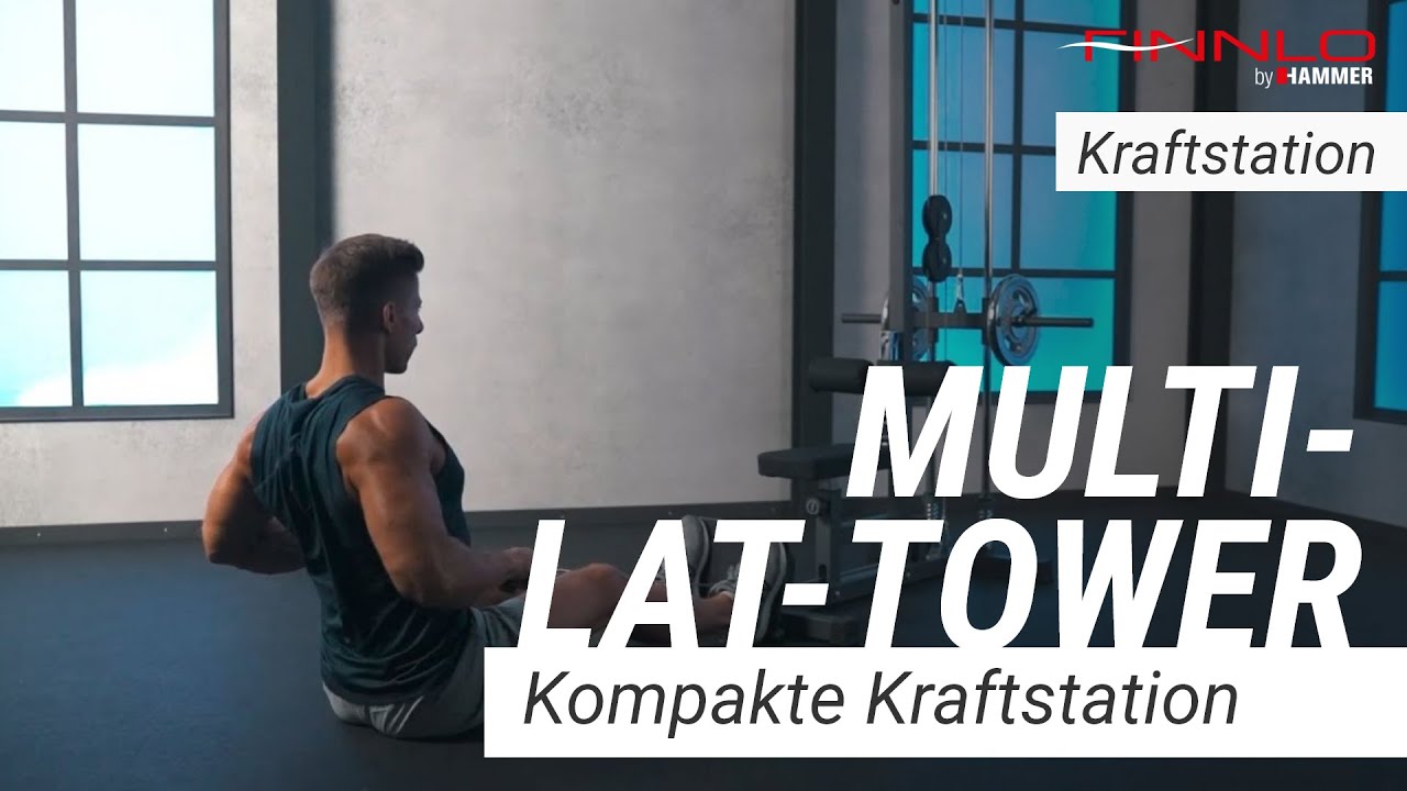 HAMMER Bauchmuskeltrainer Schwarz