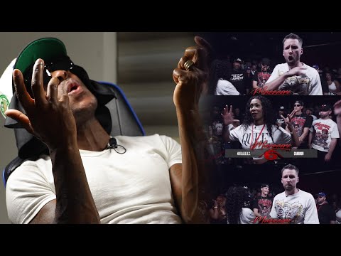 CHARRON Pick Up & KILL IT 🔥 WILD 'N OUT vs 40 BARRS SMDH MA MA😔 KOTD #MASS6 RAP BATTLE - REACTION
