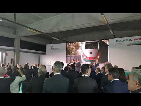 Inaugurazione servizio Mercitaliafast interporto Sud Europa (Maddaloni-Marcianise)