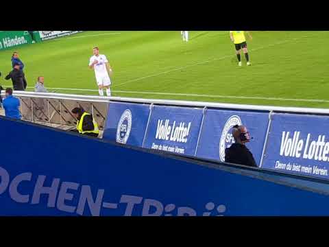 Letzten Minuten von dem Spiel SF LOTTE VS WEHEN WIESBADEN 19.09.2017
