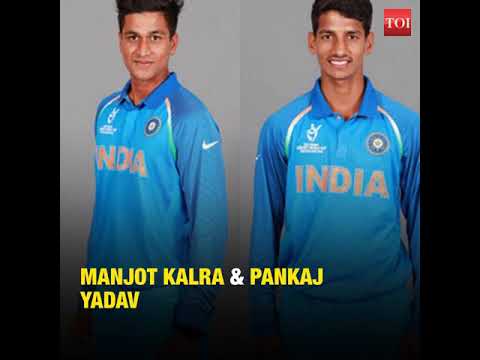 Meet India ICC U-19 World Cup 2018 Squad
