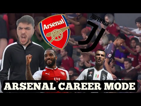 JUVENTUS AWAY |ARSENAL CAREER MODE EPISODE 25