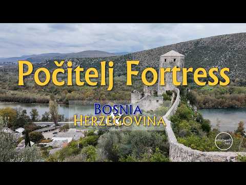 🇧🇦 Visit Počitelj Fortress - Bosnia & Herzegovina
