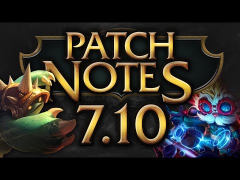 League of Legends: Patchnotes Rundown [7.10]