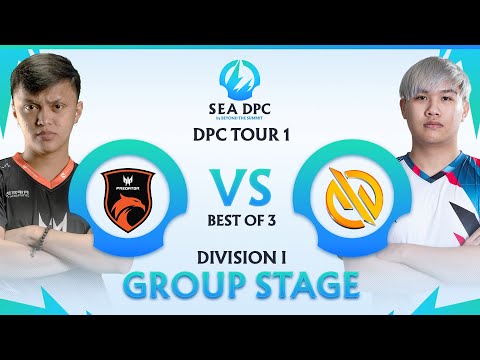 TNC Predator vs Motivate Gaming Trust Game 1 (BO3) | DPC SEA Tour 1 : Division I