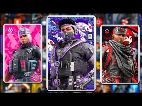 The NEW Pro Team Skins in R6...