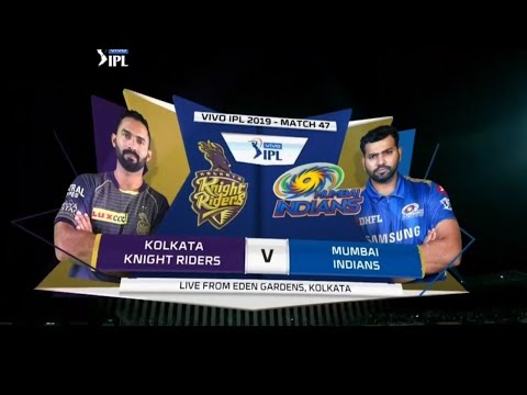 Kkr vs Mi vivo ipl 2019 - Match 47