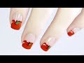 SUPER Easy Apple Nails for Fall ๐ SUPER Easy Apple Nails for Fall ๐