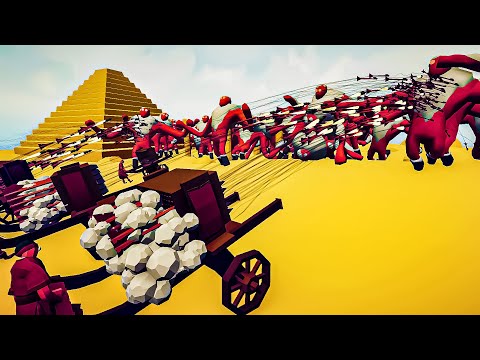 EPIC BATTLE WITH 5x HWACHA vs EVERY FACTION - Totally Accurate Battle Simulator TABS