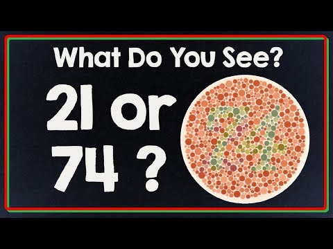 image-What is the color blindness test? 