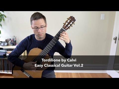 Tordilione by Carlo Calvi and Lesson for Classical Guitar