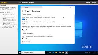 4.2.5 Configure Automatic Updates : TestOut