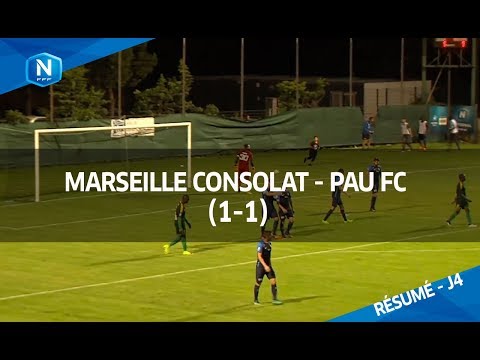 J4 : GS Marseille Consolat - Pau FC (1-1), le résumé