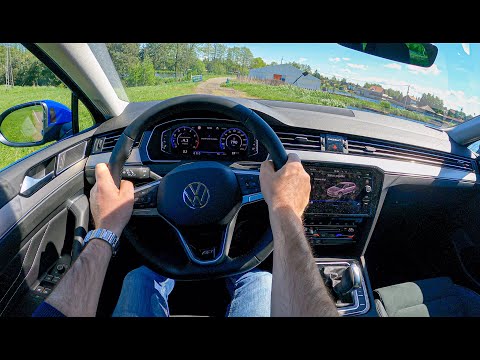 Volkswagen Passat B8 R-line  | POV Test Drive k