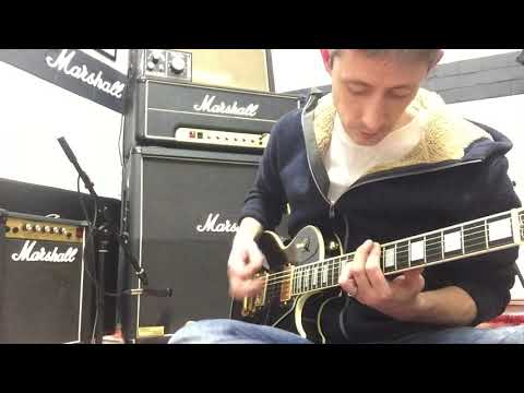 Marshall 1980 JMP 100w Lead Master Volume Head Model #2203 Serial SA 02599M with 2003 #1960AC Cab