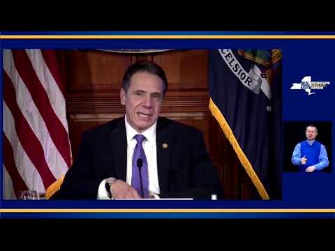 クオモ氏は辞任しないという。 (Cuomo says he will not resign)