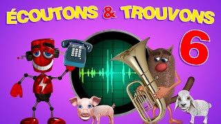 Foufou - Ecoutons & Trouvons (Guess the Sound Game for Kids)_S06 4k gameplay video by megregoire, 10:31 duration
