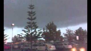 preview picture of video 'Perth Western Australia Clarkson Super Cell only 4.28pm  22.03.10'