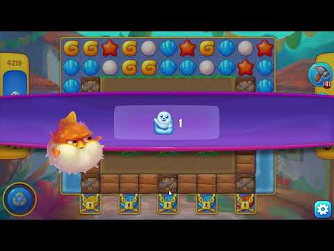 Fishdom 4219 Super Hard Level - NO BooSTERS