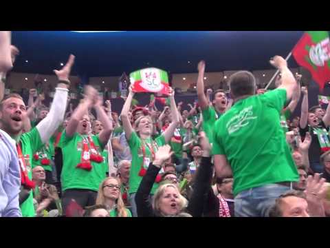 Auf geht´s nach Hamburg zum FINAL4! ‪#‎gruenrotewand‬