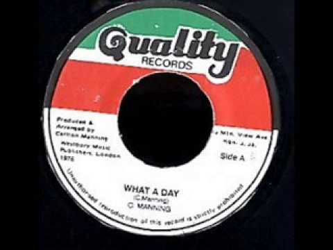 Carlton Manning What A Day & Dub