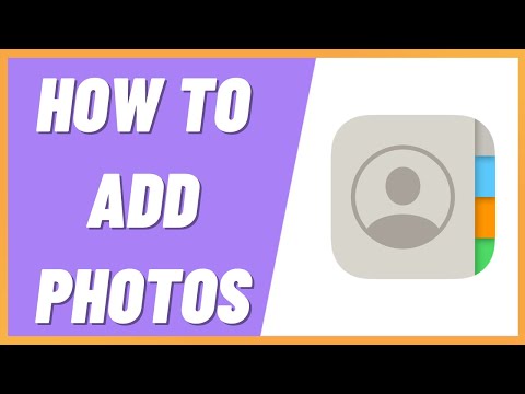How To Add Photo To Contacts