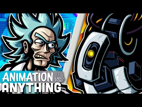 Rick Sanchez vs GLaDOS - Rap Battle! (ANIMATION VS ANYTHING: CH. II)