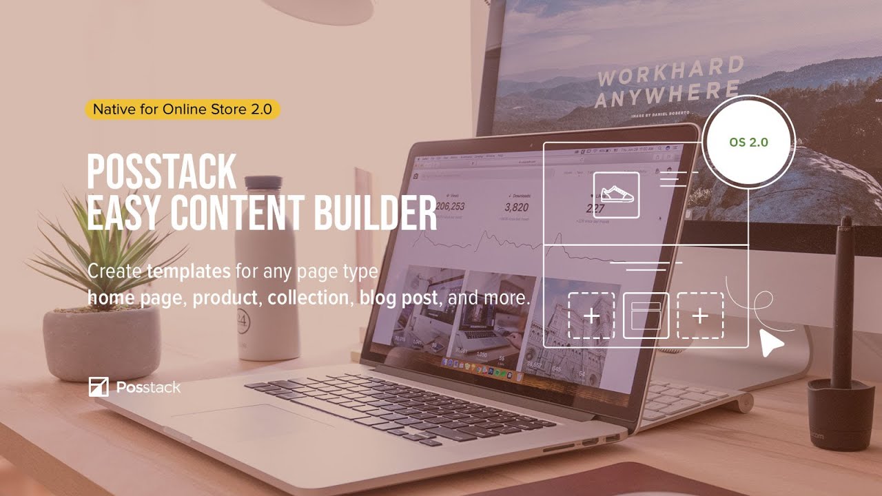 Posstack Easy Content Builder - How to build a Shopify page faster?