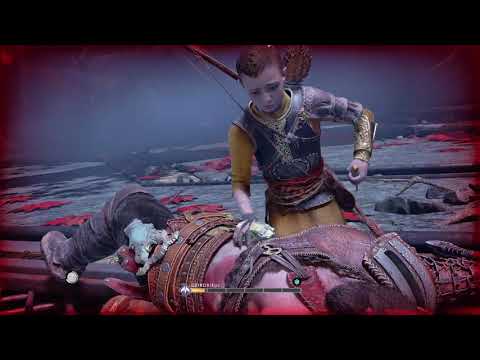God of War - Defeating Geirdiful the Valkyrie (Hard)