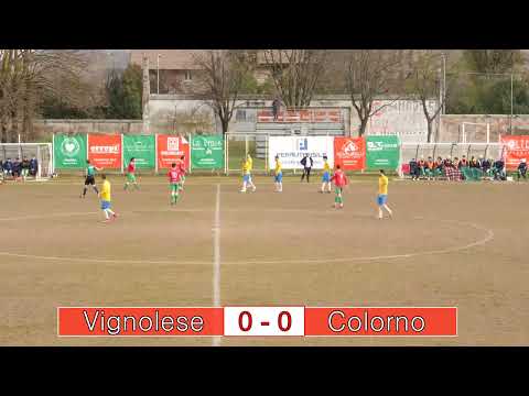 Vignolese 2-0 Colorno del 5 Febbraio 2023