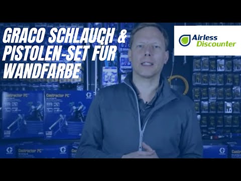 Graco Schlauch & Pistolen-Set für Wandfarbe