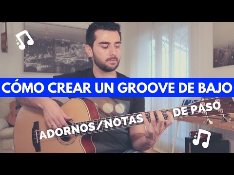 CÓMO CREAR UN GROOVE/LÍNEA DE BAJO: Adornos y Notas de Paso | Luca Macchioni