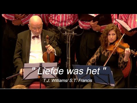 Liefde was het. Gezongen door Chr. mannenkoor Eiland Urk o.l.v. G. Schinkel