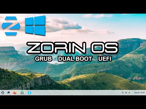 Install Zorin OS - Dual Boot With Windows