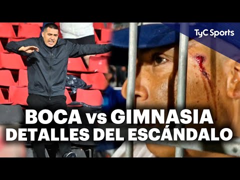 LO QUE NO VISTE de los INCIDENTES en BOCA vs GIMNASIA 🔥 RIQUELME, accidentados, policía y más ⚽