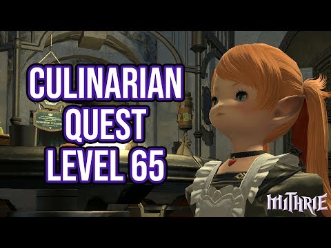 FFXIV 4.0 1145 Culinarian Quest Level 65