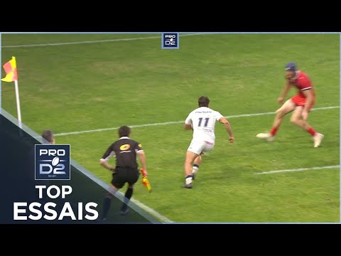 TOP Essais de la J3 – PRO D2 – Saison 2020-2021